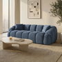 Atelier Del Sofa Octavio - Sofá de 3 plazas Azul Marino